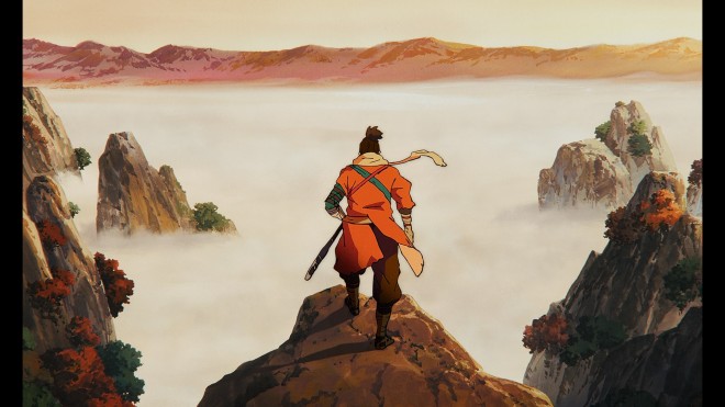 Teaser images from the 2D anime adaptation "SEKIRO: NO DEFEAT," based on "SEKIRO: SHADOWS DIE TWICE"