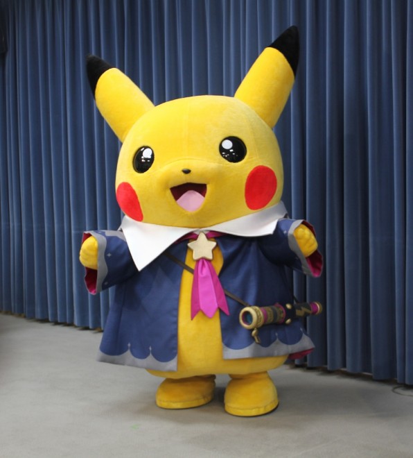 "Hoshizora Pikachu" Appears at the Pokémon Observatory Press Conference