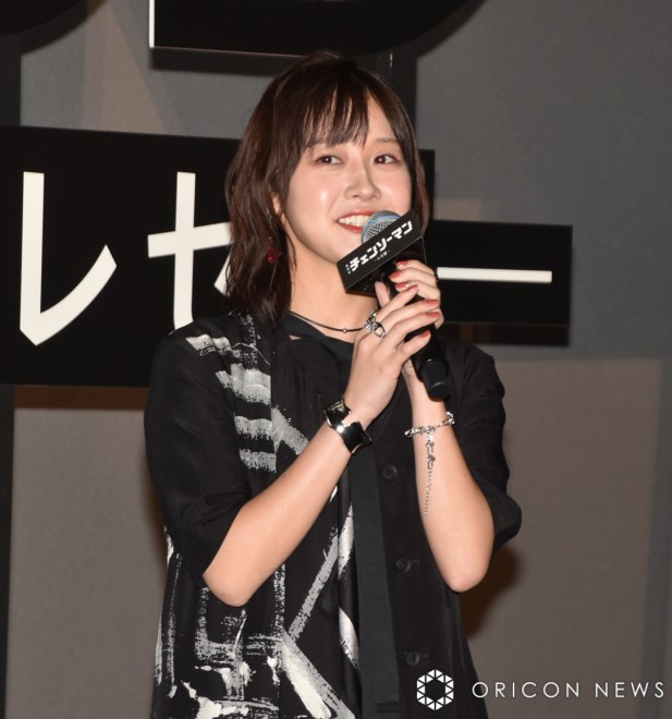 Tomori Kusunoki, who attended the world premiere of the movie Chainsaw Man: Reze Arc