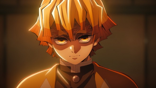 Scene cut from Demon Slayer: Kimetsu no Yaiba – The Movie: Infinity Castle – Part 1: Akaza Returns 