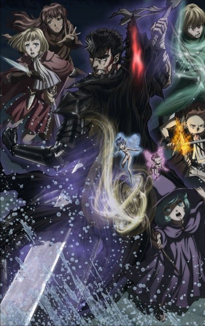 Key visual of the TV anime Berserk