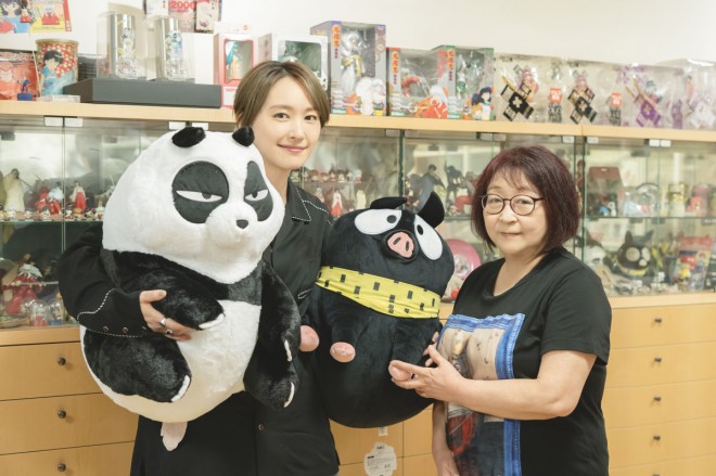 Yui Aragaki & Rumiko Takahashi