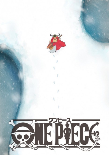 Character design of Luffy from the upcoming ONE PIECE Elbaph Arc, showing him carrying a large axe on his back.