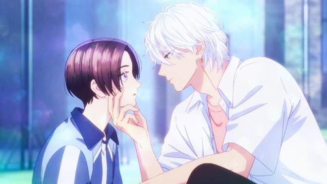 Teaser PV scene cut from the TV anime In the Clear Moonlit Dusk