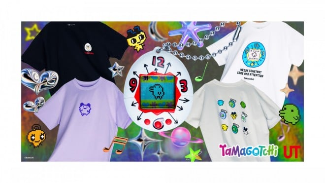 Tamagotchi 30th anniversary collaboration with UNIQLO