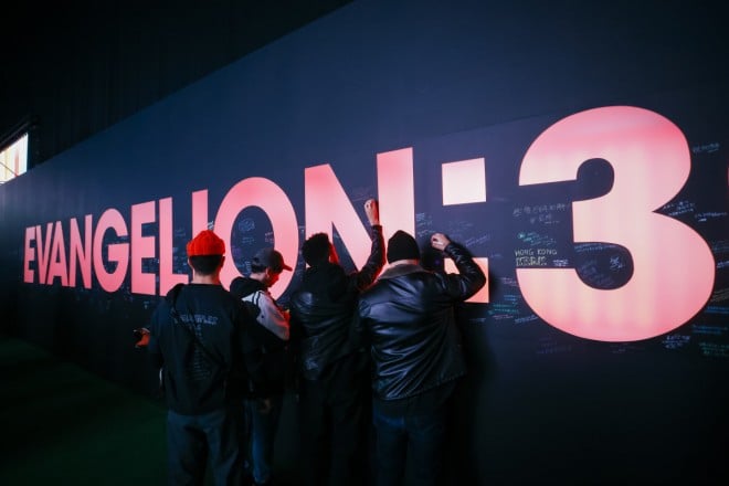 Scenes from EVANGELION 30+ 30th ANNIVERSARY OF EVANGELION