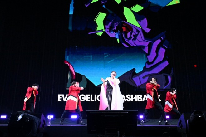 EVANGELION:30+; 30th ANNIVERSARY OF EVANGELION event scene