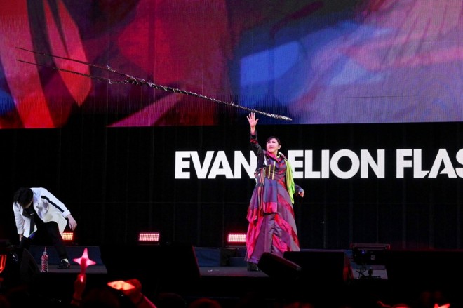 EVANGELION:30+; 30th ANNIVERSARY OF EVANGELION event scene