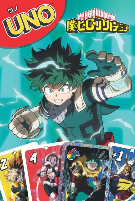 Happy Meal “UNO” collaboration featuring SPY×FAMILY and My Hero Academia
