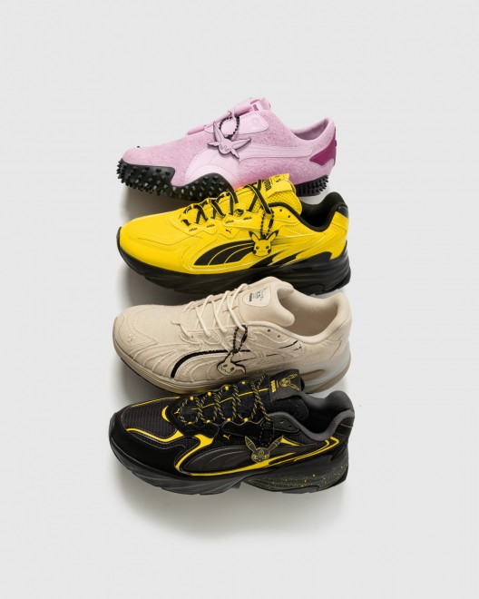 PUMA × Pokémon Collaboration Collection Celebrating the 30th Anniversary of Pokémon