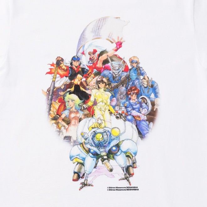 【The Exhibition of The World of Shirow Masamune】T-shirt Group