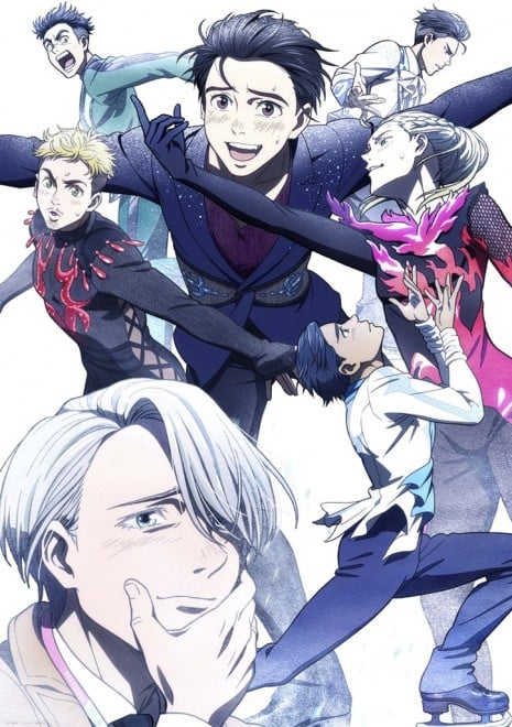 TV anime Yuri!!! on ICE 10th anniversary visual