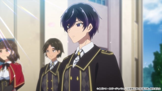 Scene from the teaser PV of the TV anime The Greatest Magicmaster's Retirement Plan