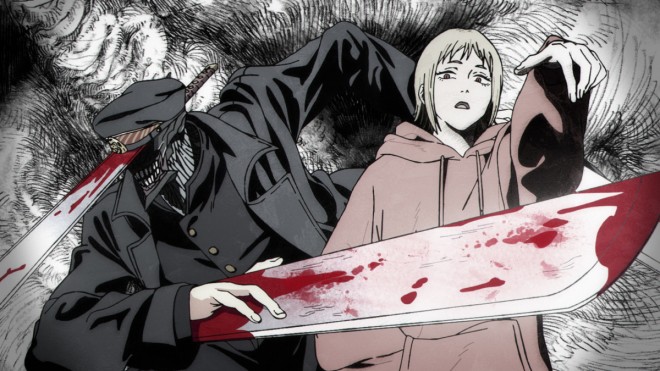 Scene cut from Chainsaw Man: Assassin Arc and the newly announced Chainsaw Man game