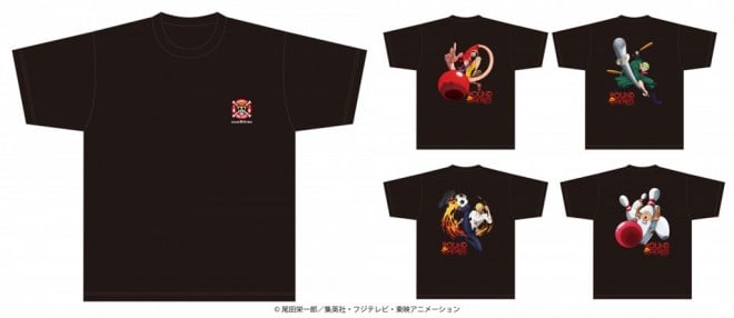 Round1 x ONE PIECE collaboration illustration merchandise: T-shirt