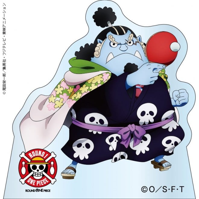 Round1 x ONE PIECE collaboration illustration merchandise: Chibi Character Acrylic Stand