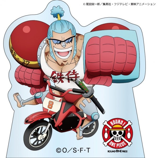 Round1 x ONE PIECE collaboration illustration merchandise: Chibi Character Acrylic Stand