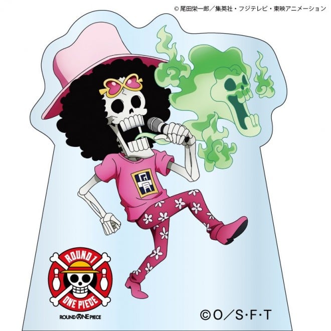 Round1 x ONE PIECE collaboration illustration merchandise: Chibi Character Acrylic Stand