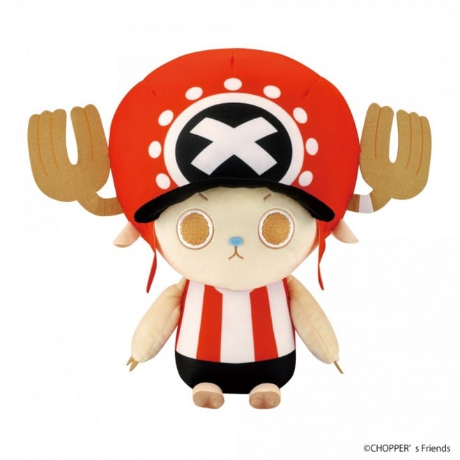 A Chopper plush featuring the ONE PIECE CHOPPER’s design appears as a crane game prize