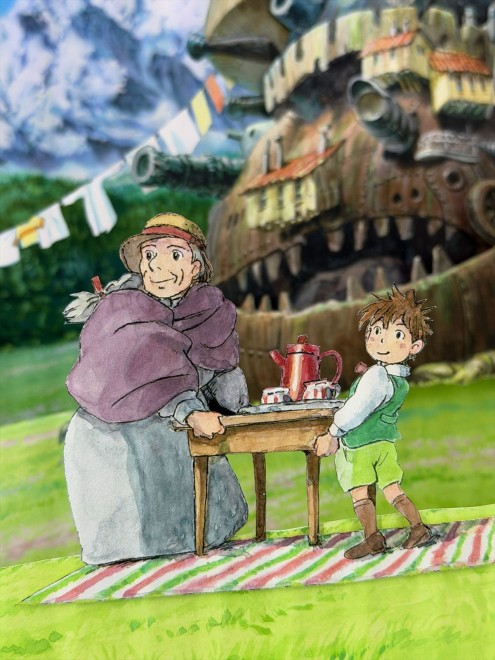 Ghibli Panorama Box Exhibition