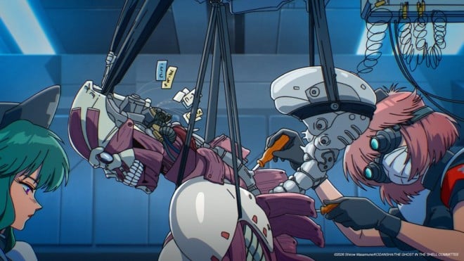 THE GHOST IN THE SHELL