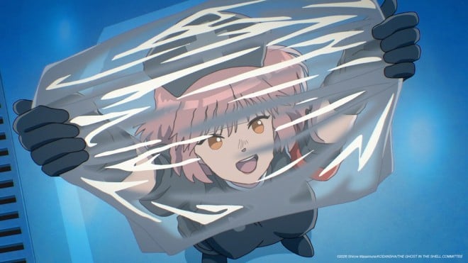 THE GHOST IN THE SHELL