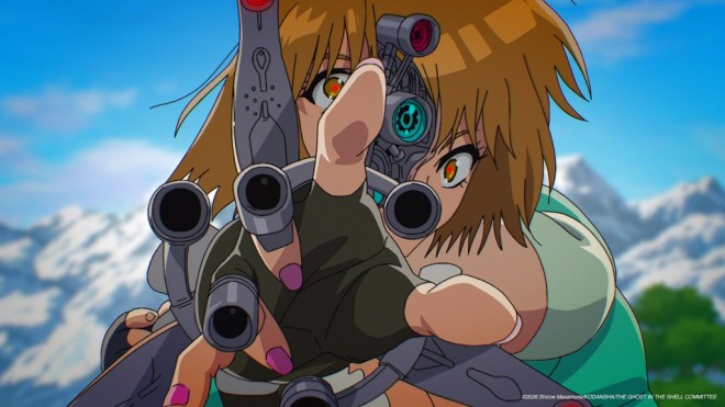 THE GHOST IN THE SHELL