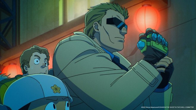 THE GHOST IN THE SHELL