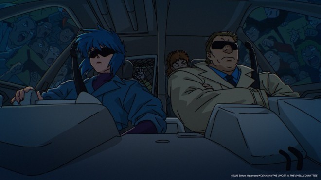 THE GHOST IN THE SHELL