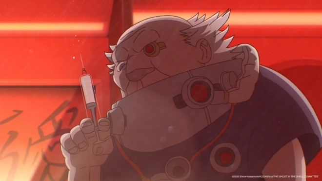 THE GHOST IN THE SHELL
