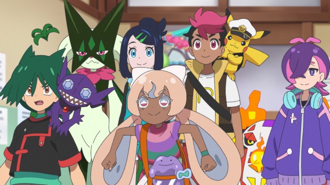 Scene from Pokémon Horizons: Wonder Voyage