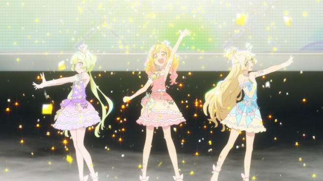 Scene from Aikatsu Stars! Progress of the Stars