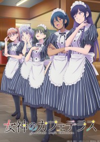 "Second Season of 'The Café Terrace and Its Goddesses' New PV Released Featuring Rival Familia Characters Played by Rie Takahashi, Ayana Taketatsu, Reina Ueda, Kana Hanazawa, and Yu Serizawa"