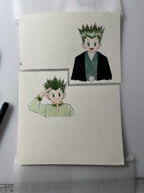 Fans Rejoice Over New "Hunter x Hunter" Illustrations: Two Gons in "New Year Mode" and "Gon-san in Traditional Attire!"