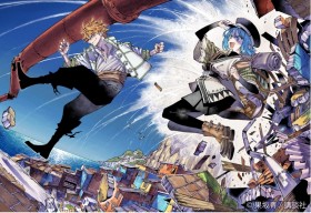 [New Manga Series] Newcomer Praised by Editors! A Battle Fantasy Unveiled! Ado's Cover Artist Debuts Serial Manga in Magazine