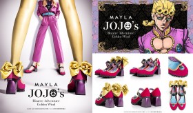 [Collaboration] Stylish JoJo's Bizarre Adventure: Golden Wind Pumps Debut! Inspired by Giorno and the Gang