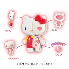 What's Inside a Sanrio Character? A New Figure Series Lets You Build and Disassemble Your Favorite Characters