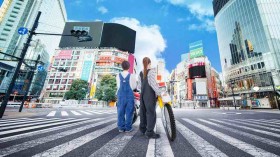 Aniplex to Announce New Anime on the 24th—Shibuya, Bikes, and a Journey?