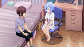 Kakushite! Makina-san!!  Episode 9 Story & Preview Images Released: Makina gets jealous as Mimika moves in with Eita!?