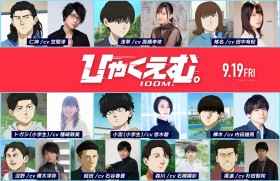 Ten New Voice Actors Revealed for “100 Meters” Anime Film — Full Comments from Rie Takahashi, Atsumi Tanezaki, Aoi Yuki & More