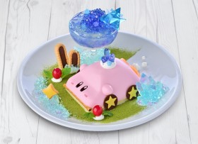 “I want to eat at the Kirby Café!” Limited-time menu announced: Car Mouth Cake & Starry World Drink.