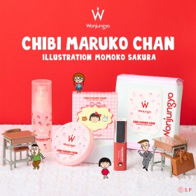Wonjungyo Teams Up with Chibi Maruko-chan for Retro-Inspired Limited Edition Cosmetics