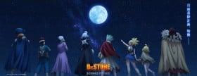 Dr. STONE SCIENCE FUTURE Reveals Teaser Visual for Third Cour as Senku and His Team Look Toward the Moon