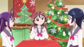 You and Idol Pretty Cure Episode 45 Story & Preview Stills Released: “Let’s Turn Every Tree into a Christmas Tree!”—A Townwide Holiday Plan Faces a Manpower Shortage