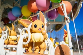PokéPark Kanto Reveals Interior Attractions Ahead of Opening, Featuring Eevee Carousel “Vee Vee Voyage”